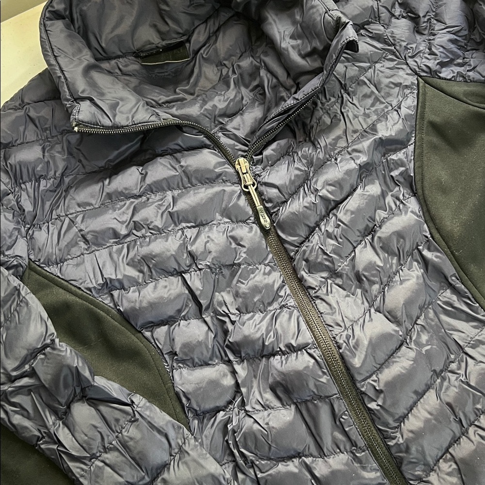 32 Degrees HEAT indigo puffer jacket medium - Picture 4 of 11